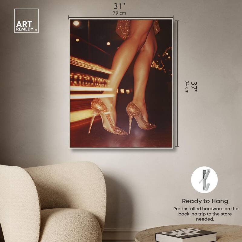 Sparkly Nights Canvas by Art Remedy