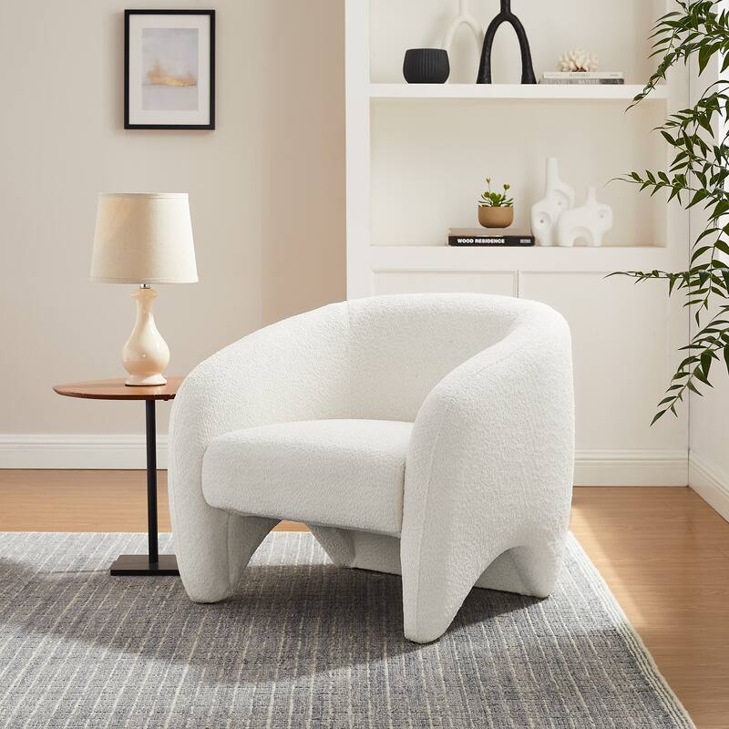 Janica Fully Assembled Barral Accent Chair Lounge Sofa Chair