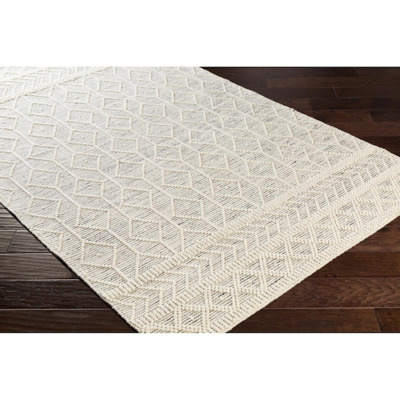 Livabliss Hygge Bohemian Diamond Hand Woven Area Rug