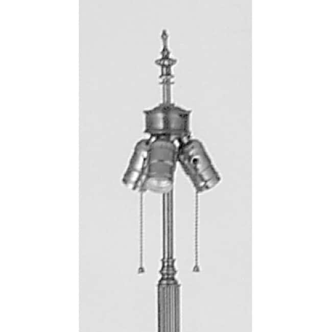 Meyda Tiffany 10117 Mahogany 62" Tall Lamp Base