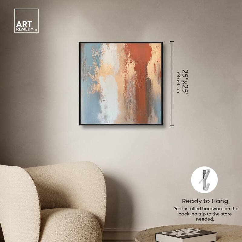 Coastal Rust I Canvas by Art Remedy