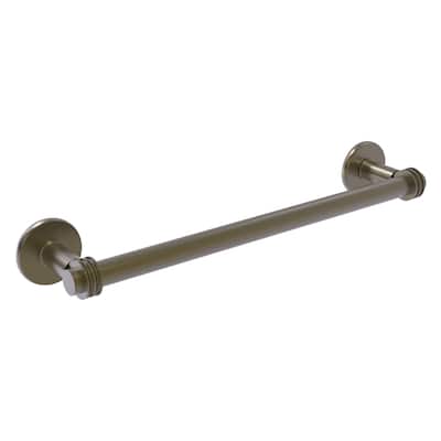 Allied Brass Continental Collection 30 Inch Towel Bar with Dotted Detail