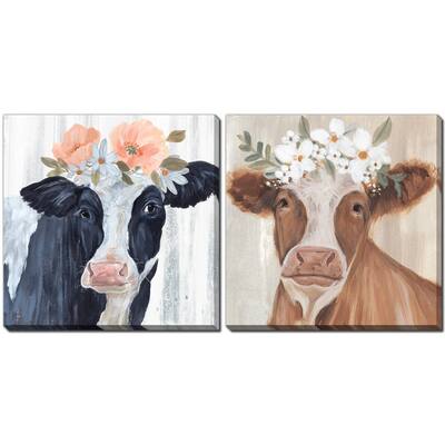 Susie in Flowers Set of 2