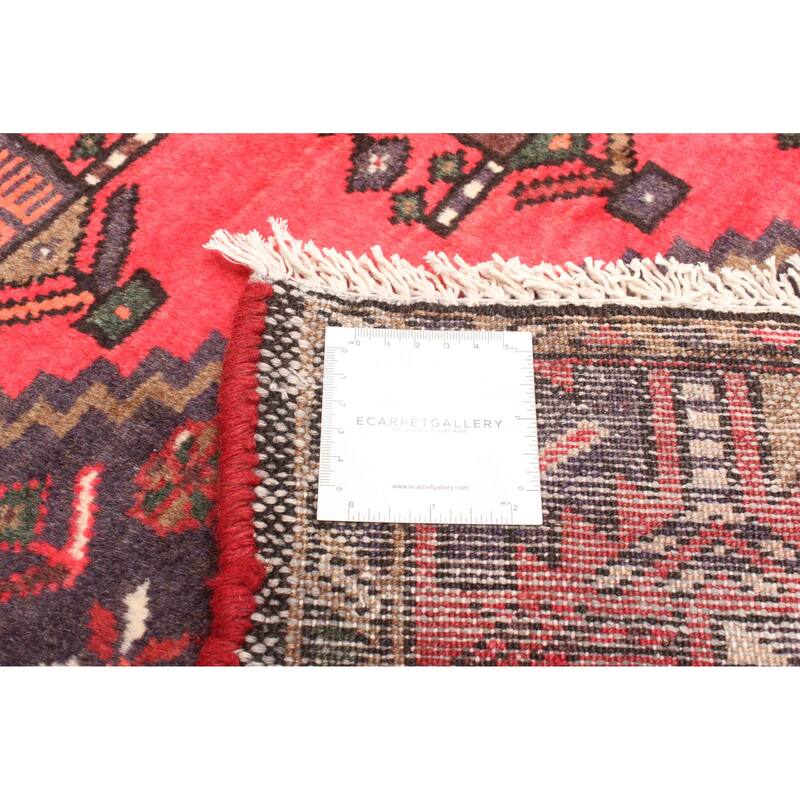 ECARPETGALLERY Hand-knotted Andelz Navy Wool Rug - 4'3 x 6'9