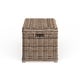 preview thumbnail 3 of 5, SAFAVIEH Mikasi Grey Natural Rattan Storage Trunk - 29.9" x 18.1" x 18.7"
