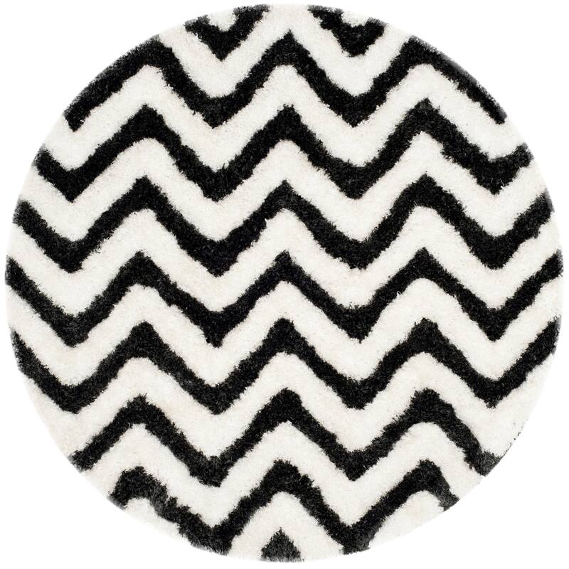 SAFAVIEH Handmade Barcelona Shag Rayya Polyester Rug