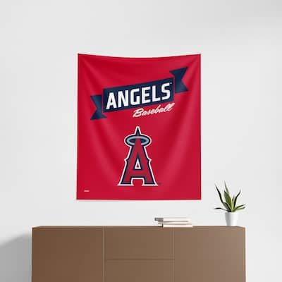 MLB Premium Angels Printed Wall Hanging - 34"x40"