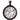 Black Wood Timepiece Wall Clock