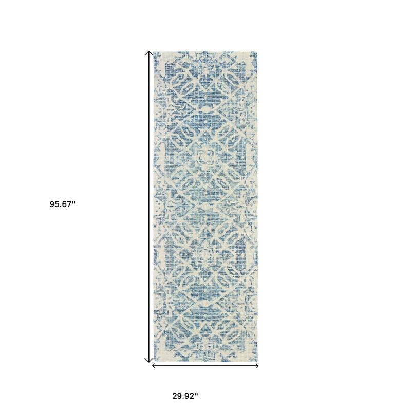 HomeRootsGeometric Transitional Rectangle Area Rug