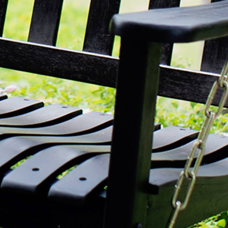 Cambridge Casual Alston Traditional Mahogany Wood Porch Swing