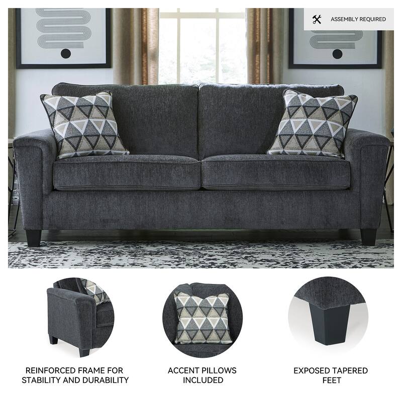 Signature Design by Ashley Abinger Sofa - 89" W x 38" D x 39" H