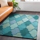 preview thumbnail 24 of 48, Hand-Tufted Ryde Moroccan Trellis Wool Area Rug Green - 6' Round