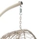 preview thumbnail 9 of 12, Crosley Cleo Outdoor/ Indoor Wicker Hanging Egg Chair - 42"W x 42"D x 81"H