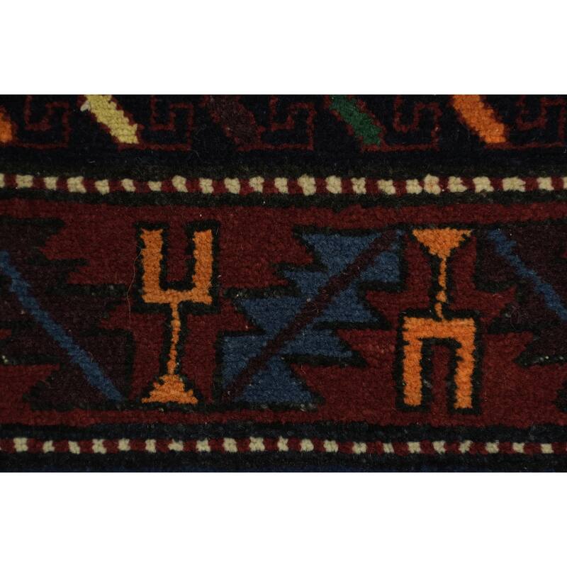 Hand Knotted Oriental 100% Wool Carpet Traditional Medallion Red Kazak Area Rug - 6' 6'' X 4' 4''