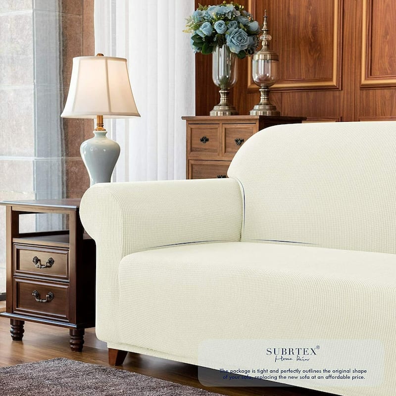 Subrtex 1 Piece Sofa Slipcover Stretch Spandex Furniture Protector