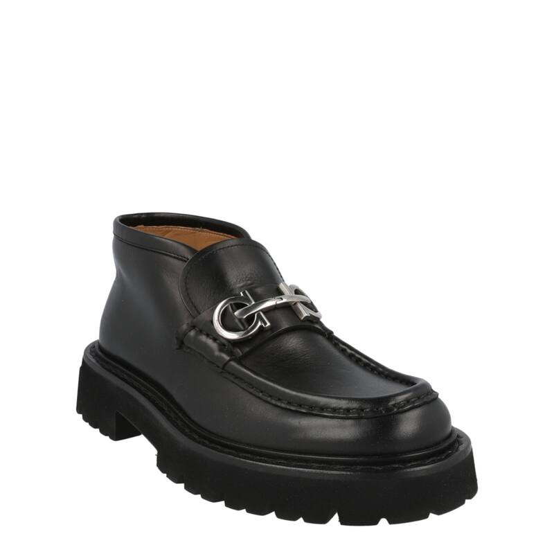 Ferragamo Geffer 2 Gancini Ankle Boots