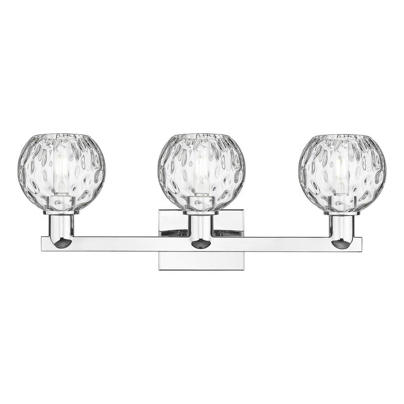 Innovations Lighting Endless Possibilities Arcadia - Athens Water Glass - 3 Light 25" Bath Vanity Light