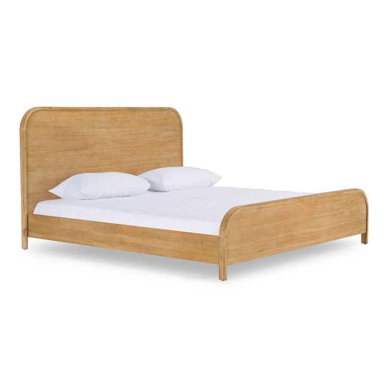 Modrest Dresden Modern Natural Acacia Bed