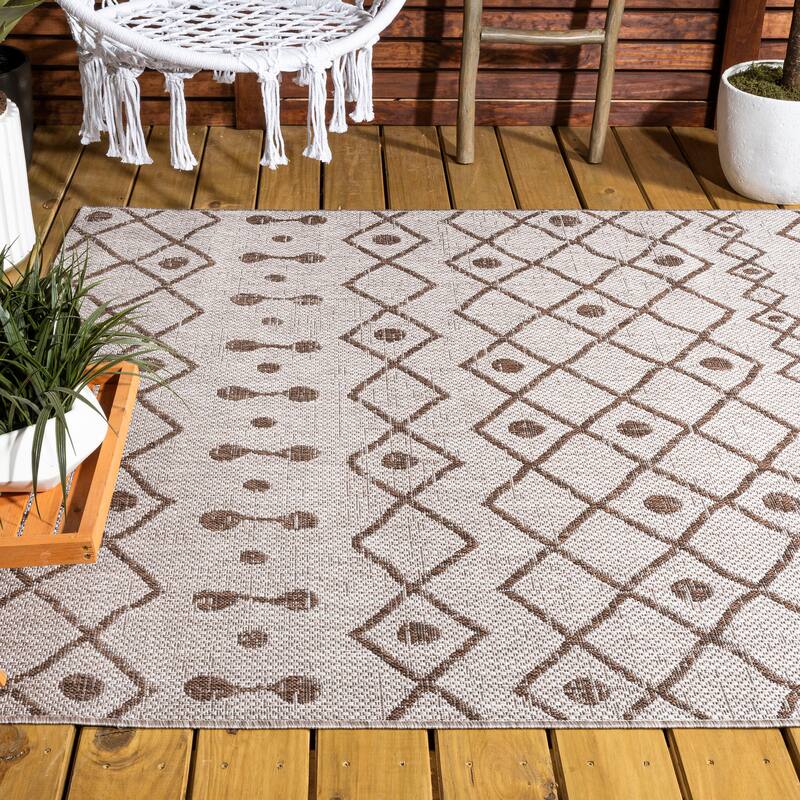 JONATHAN Y Tokay Tribal Bohemian Indoor/Outdoor Area Rug