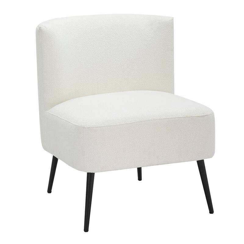 Silver Orchid Harding Slipper Chair