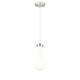 Option Satin Nickel / Gloss White Shade