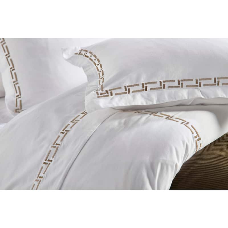 Ellis Duvet Cover, Mushroom