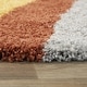 preview thumbnail 23 of 33, Mod-Tod Amelia Rainbow Print Shag Kids Area Rug