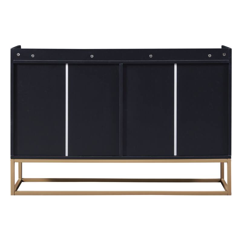 Elegant Buffet Cabinet with Large Storage Space - N/A