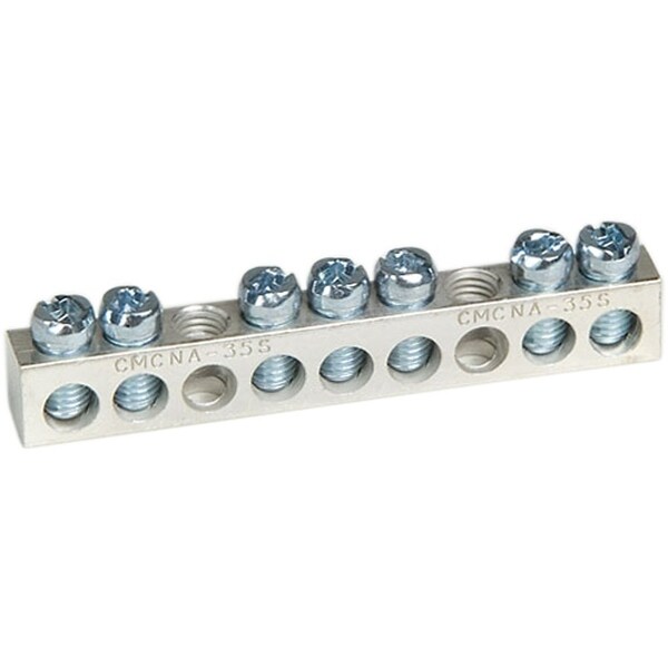 Square D 1 space 12 circuits Surface Single Pole Ground Bar Kit
