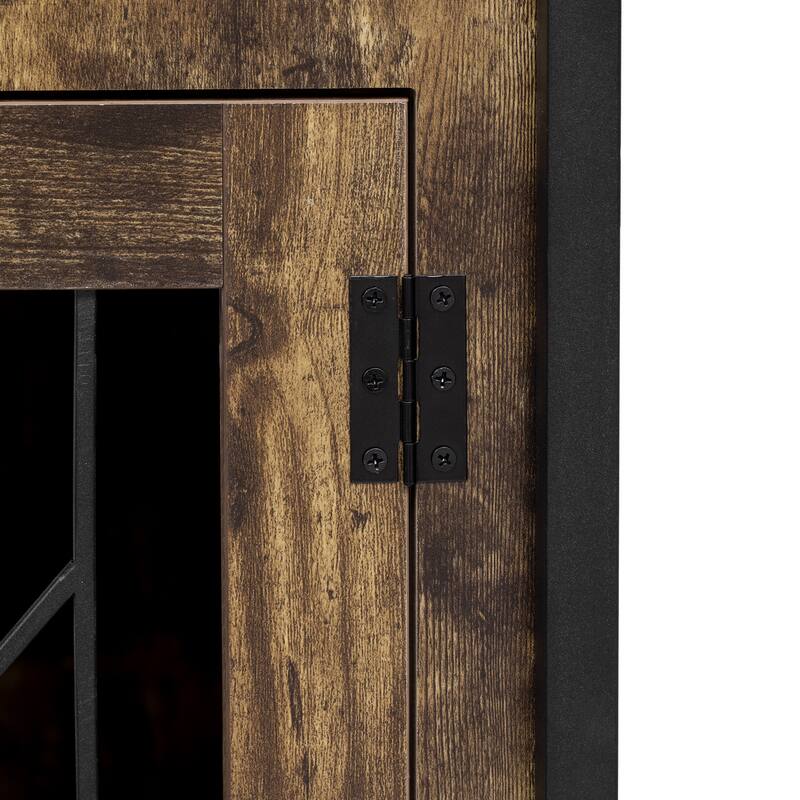 Furniture Style Dog Crate Composite Desk Hutch Pet Friendly Furniture