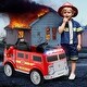 preview thumbnail 2 of 8, Gymax Kids Ride on Fire Truck 12V Battery Powered Electric Vehicle w/