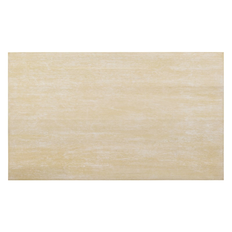 Amonia Urban Style Wired White Finish Wood Turned-Leg Dining Table