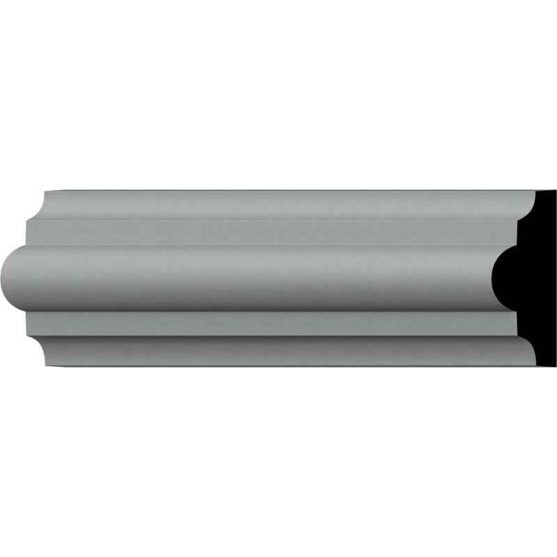 7/8"H x 1/2"P x 94 1/2"L Classic Panel Moulding
