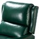 preview thumbnail 102 of 166, Brigida Multifunctional Modern Genuine Leather Nailhead Trim Recliner with Adjustable Footrest Set of 2 by HULALA HOME