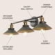 preview thumbnail 40 of 176, JONATHAN Y Florence Metal Shade Sconce