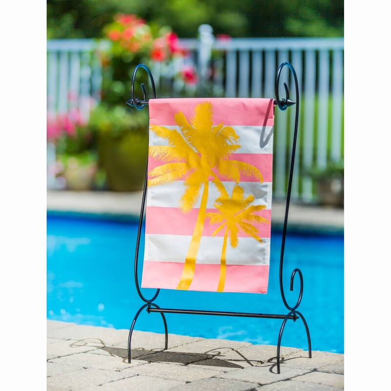 Scroll Garden Flag Stand