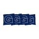 preview thumbnail 1 of 1, Georgetown Hoyas Blue Cornhole Bags All-Weather Resin Filled