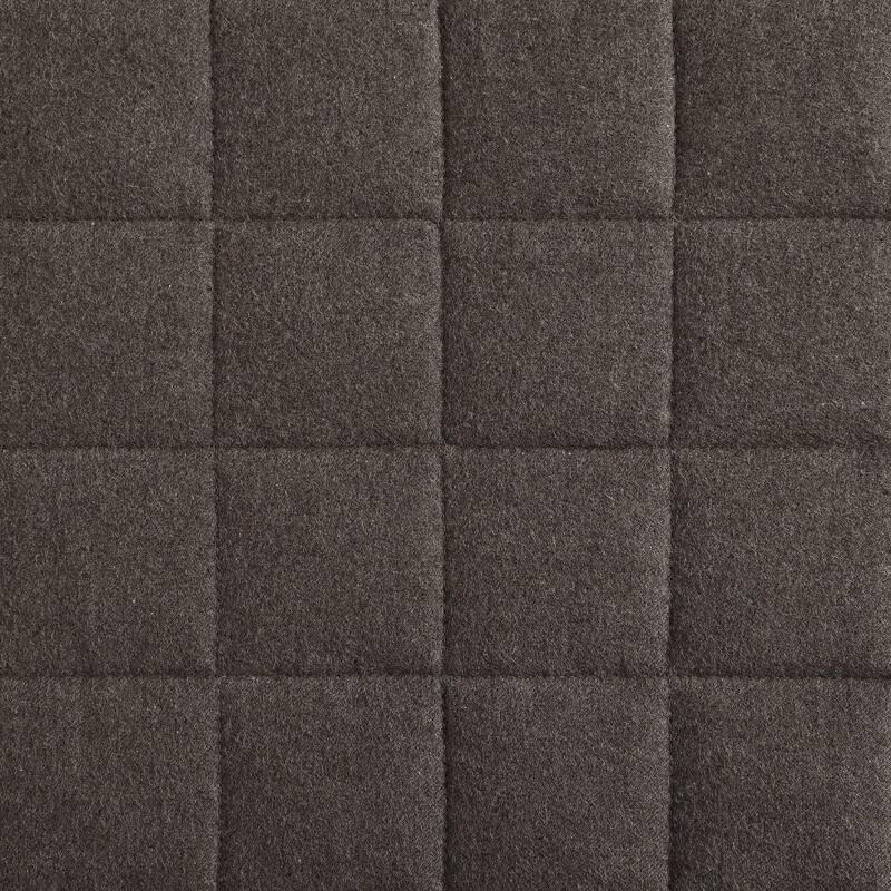 Calvin Klein Melange Cotton Flannel Solid Reversible Quilt