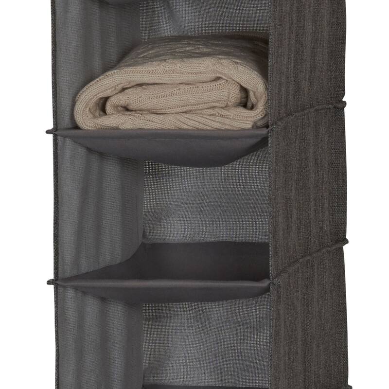 Household Essentials 10-Shelf Wide Hanging Shoe Organizer