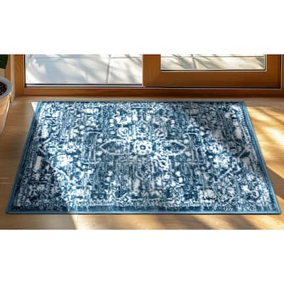 Well Woven Dazzle Disa Vintage Bohemian Oriental Floral Area Rug
