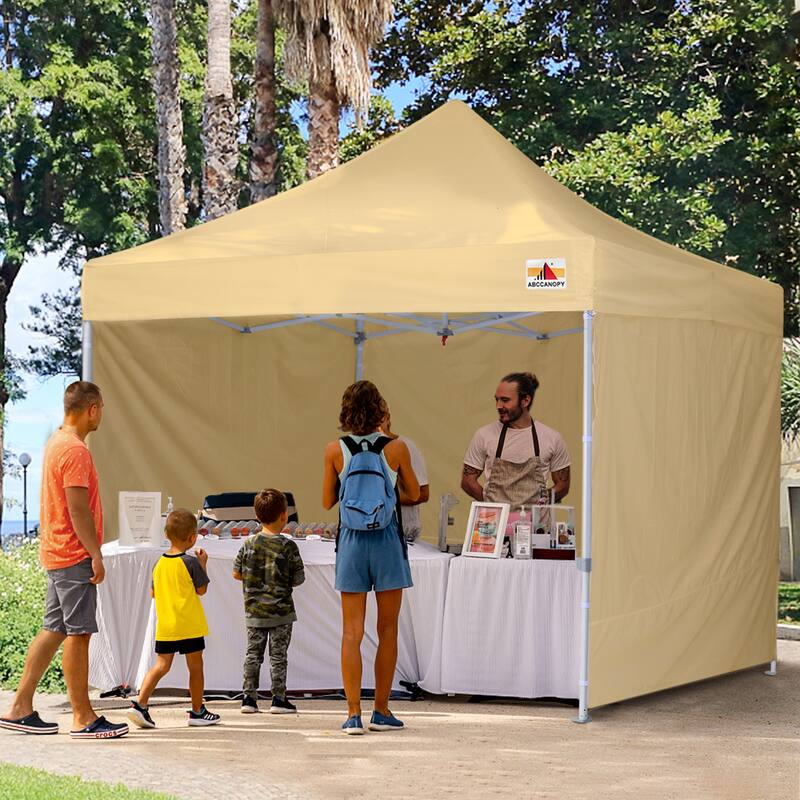 ABCCANOPY Commercial Instant Shade Metal Pop-Up Canopy - 10ftx10ft