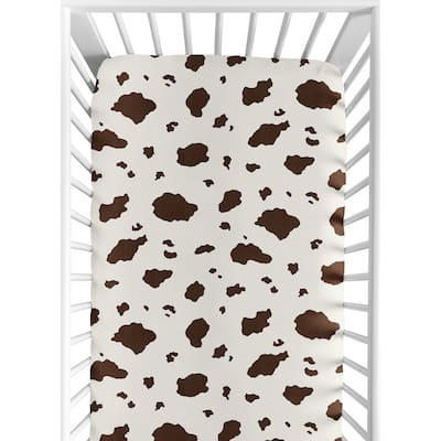 Sweet JoJo Designs Wild West Cowboy Fitted Crib Sheet