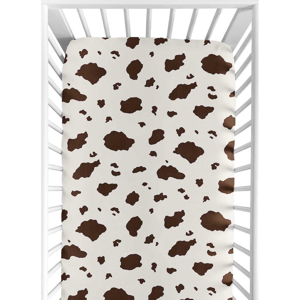 Sweet JoJo Designs Wild West Cowboy Fitted Crib Sheet