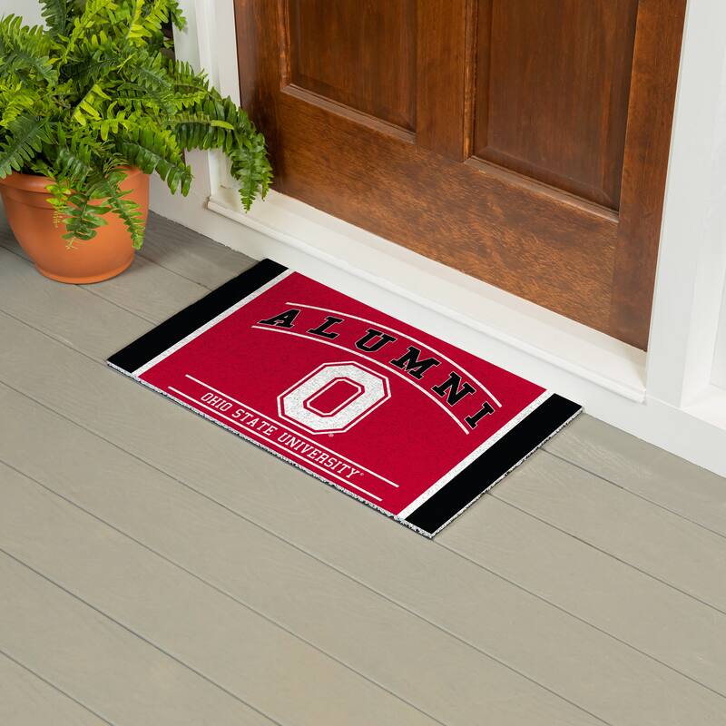 28 in. x 16 in. Ohio State University Alumni Full Color PVC Door Mat