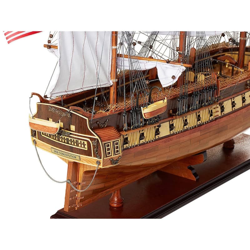 Ultimate USS Constitution Combo: A Model Ship and Classic Hat