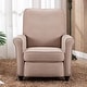 preview thumbnail 1 of 19, Uper Soft And Modern Pushback Recliner Beige