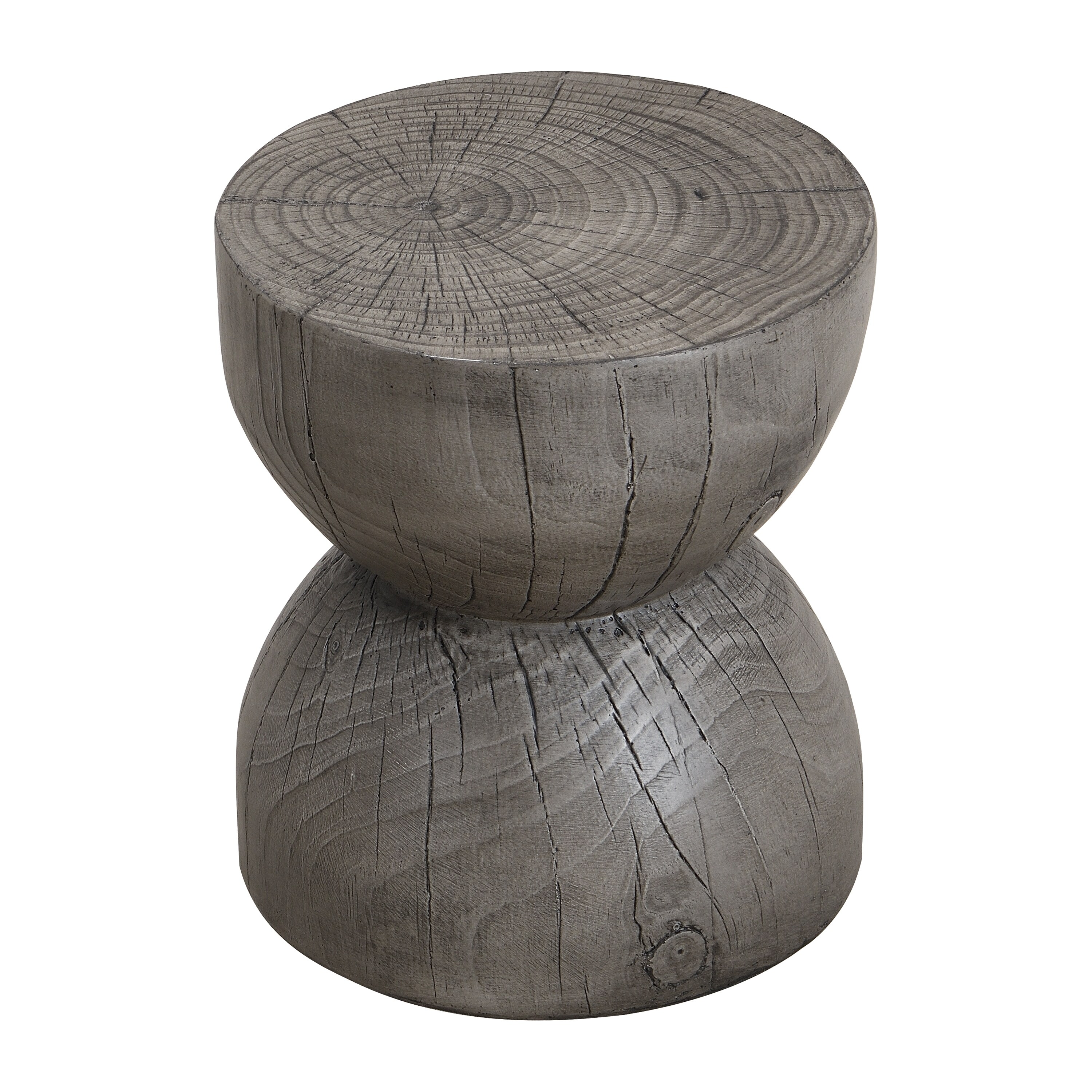 Christopher Knight Home - Rustic MGO Sculptural Side Table with