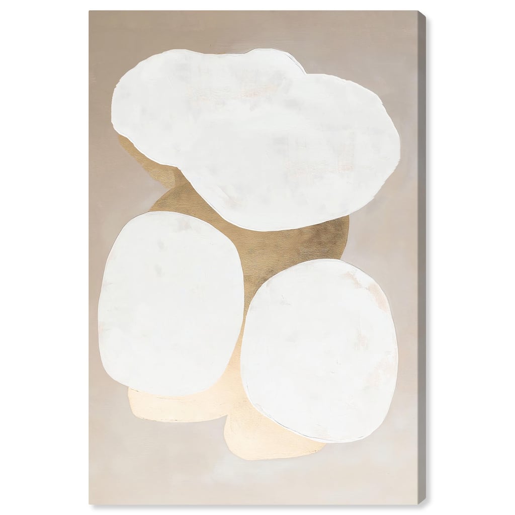 Stacked Stones II Canvas by Art Remedy, Gallery Wrapped