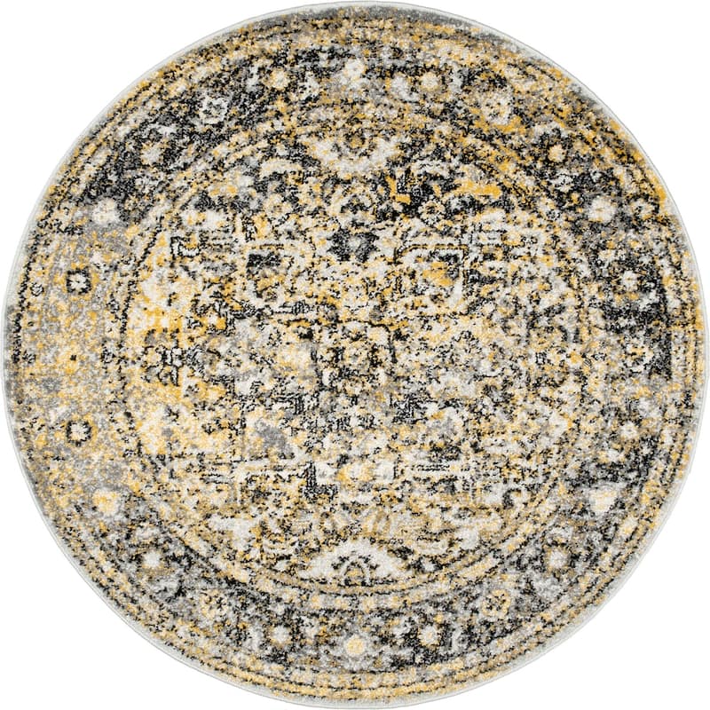Nuloom Lilah Vintage Medallion Area Rug
