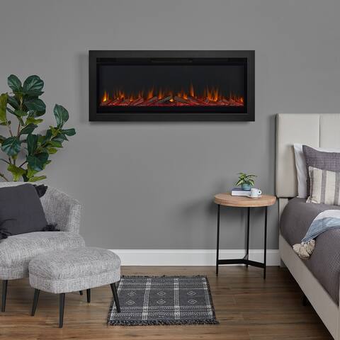 49" Wall Mount or Recessed Electric Fireplace Insert